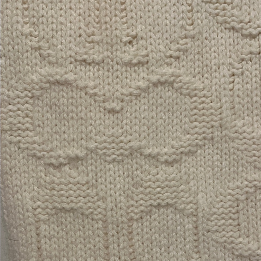 Coach Cream Textured Knit Accessory - Picture 4 of 4